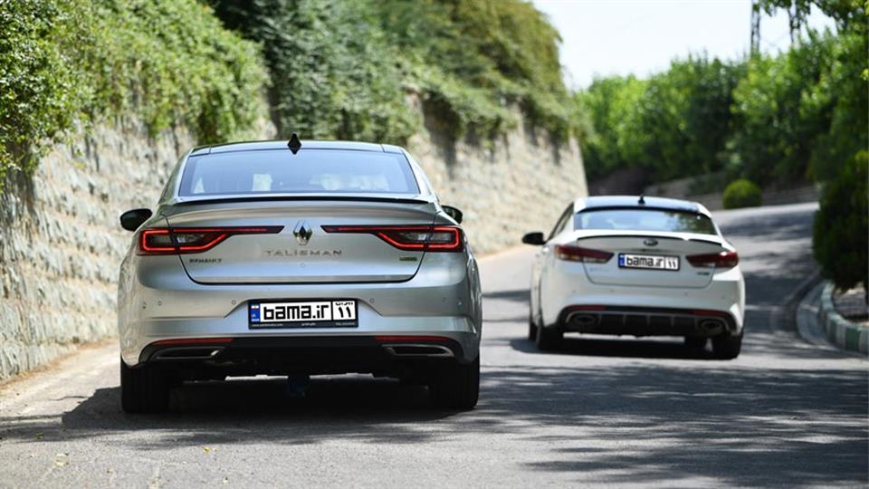 مقایسه عملکرد فنی کیا اپتیما و رنو تلیسمان